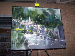 Concurso de Pintura al aire Libre en Mula 2010